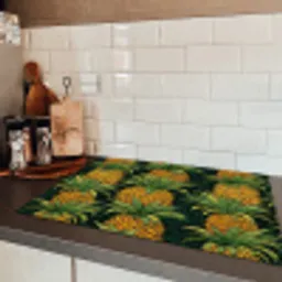 Illustratie - Patroon - Ananas Inductie beschermer vinyl 3mm klein 276 -sfeer3