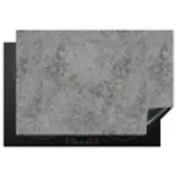 Industrieel - Beton - Patronen Inductie beschermer vinyl 3mm klein 276 -3d