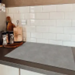 Industrieel - Patroon - Beton Inductie beschermer vinyl 3mm klein 276 -sfeer3