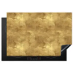 Industrieel - Textuur - Goud Inductie beschermer vinyl 3mm klein 276 -3d