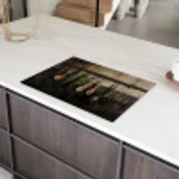 Keukengerei - Rustiek - Tegels - Kruiden Inductie beschermer vinyl 3mm klein -sfeer8
