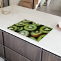 Kiwi - Fruit - Groen Inductie beschermer vinyl 3mm klein -sfeer8