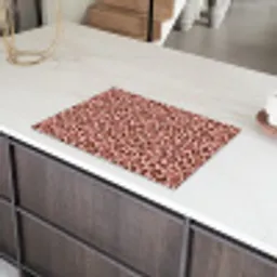 Luipaard - Patroon - Roze Inductie beschermer vinyl 3mm klein 276 -sfeer8