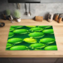 Limoen - Groen - Water Inductie beschermer vinyl 3mm klein 276 -sfeer5
