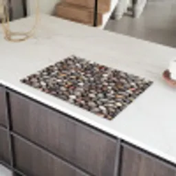 Marmer - Kleuren - Kiezels Inductie beschermer vinyl 3mm klein 276 -sfeer8