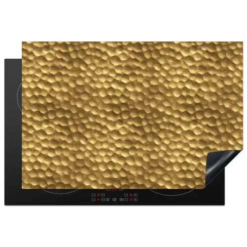 Metaal - Dynamisch - Goud Inductie beschermer vinyl 3mm klein 276 -3d