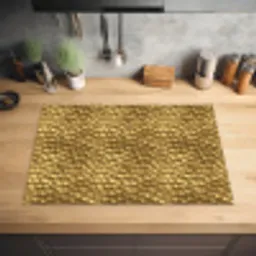 Metaal - Dynamisch - Goud Inductie beschermer vinyl 3mm klein 276 -sfeer5