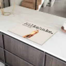 Milkshake - Kers - Rietje Inductie beschermer vinyl 3mm klein -sfeer8