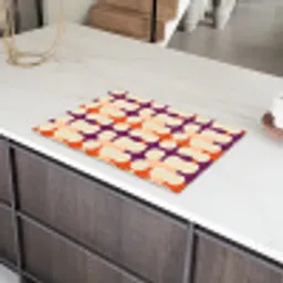 Modern - Patroon - Kleurrijk Inductie beschermer vinyl 3mm klein 276 -sfeer8