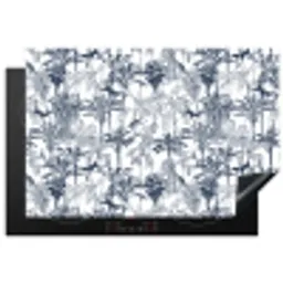 Aap - Jungle - Blauw Inductie beschermer vinyl 3mm klein 276 -3d