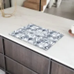 Aap - Jungle - Blauw Inductie beschermer vinyl 3mm klein 276 -sfeer8