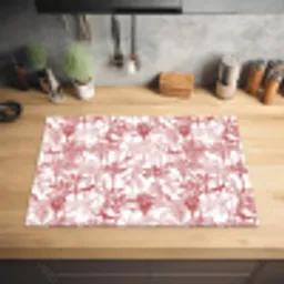 Aap - Oerwoud - Rood Inductie beschermer vinyl 3mm klein 276 -sfeer5