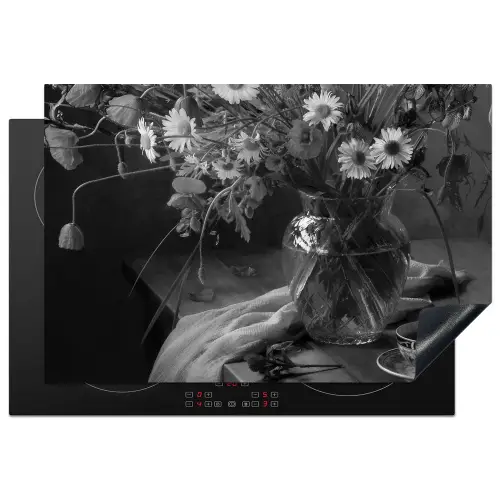 Monochroom Moment Inductie beschermer vinyl 3mm klein -3d