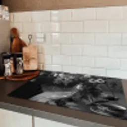 Monochroom Moment Inductie beschermer vinyl 3mm klein -sfeer3