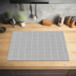 Mozaïek - Tegels - Grijs Inductie beschermer vinyl 3mm klein 276 -sfeer5