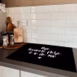 Mijn favoriete plekje is in de zon - Zomer - Tekst - Quotes Inductie beschermer vinyl 3mm middel -sfeer3