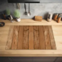 Natuurlijk Eikenhout Inductie beschermer vinyl 3mm klein -sfeer5