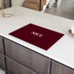 Nice - Bordeaux - Roze Inductie beschermer vinyl 3mm klein -sfeer8