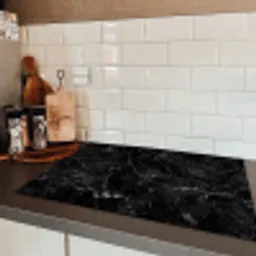 Nachtelijke Marmeren Hemel Inductie beschermer vinyl 3mm klein -sfeer3