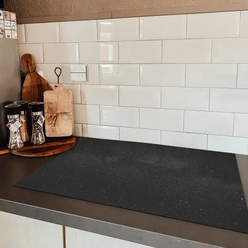 Nachthemel Melodie Inductie beschermer vinyl 3mm klein -sfeer3