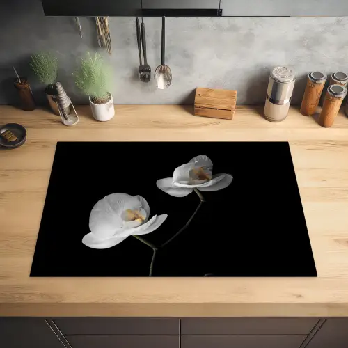 Nachtelijke Orchidee Elegance Inductie beschermer vinyl 3mm klein -sfeer5