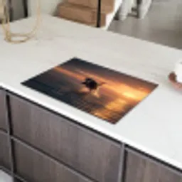 Orka - Zee - Zonsondergang Inductie beschermer vinyl 3mm klein -sfeer8
