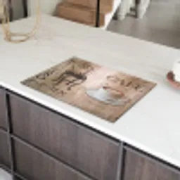 Parijs Koffiepauze Inductie beschermer vinyl 3mm klein -sfeer8