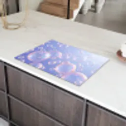 Pastel - Bubbels - Dromerig Inductie beschermer vinyl 3mm klein -sfeer8