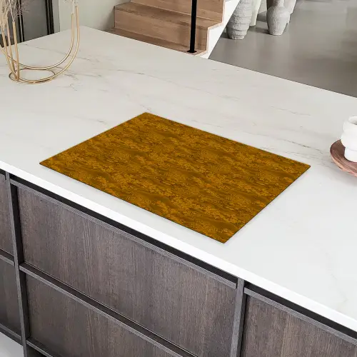 Patroon - Bloesem - Heuvels Inductie beschermer vinyl 3mm klein 276 -sfeer8