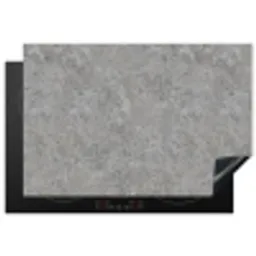 Patroon - Cement - Beton Inductie beschermer vinyl 3mm klein 276 -3d