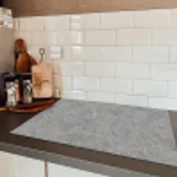 Patroon - Cement - Beton Inductie beschermer vinyl 3mm klein 276 -sfeer3