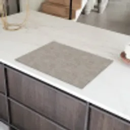 Patroon - Beton - Grijs Inductie beschermer vinyl 3mm klein 276 -sfeer8