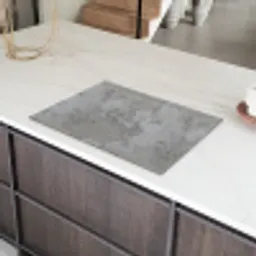 Patroon - Grijs - Oud - Beton Inductie beschermer vinyl 3mm klein 276 -sfeer8
