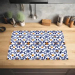 Patroon - Modern - Kleurrijk Inductie beschermer vinyl 3mm klein 276 -sfeer5