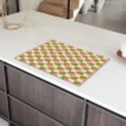 Patroon - Smileys - Blokken Inductie beschermer vinyl 3mm klein 276 -sfeer8