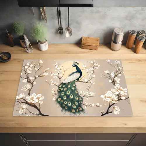 Pauw - Tak - Bloemen Inductie beschermer vinyl 3mm klein -sfeer5