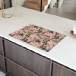 Pioenrozen - Botanisch - Vogel Inductie beschermer vinyl 3mm klein 276 -sfeer8
