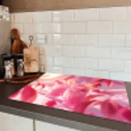 Roze Zomerdrankjes Inductie beschermer vinyl 3mm klein -sfeer3