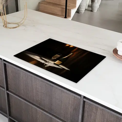 Prosecco - Bubbels - Sfeervol - Drank Inductie beschermer vinyl 3mm klein -sfeer8