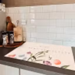 Spreuken - Mama jij bent de liefste - Quotes - Moeder Inductie beschermer vinyl 3mm klein -sfeer3
