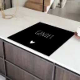 Spreuken - Quotes - Geniet Inductie beschermer vinyl 3mm middel -sfeer8