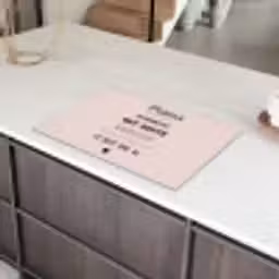 Spreuken - Quotes Mama Je Hebt Ons Al - Moederdag cadeau voor mama - Roze Inductie beschermer vinyl 3mm klein -sfeer8
