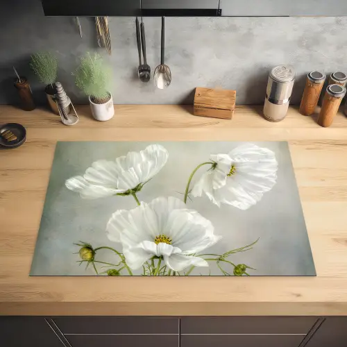 Zuiverheid in Bloei Inductie beschermer vinyl 3mm klein -sfeer5