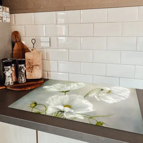 Zuiverheid in Bloei Inductie beschermer vinyl 3mm klein -sfeer3