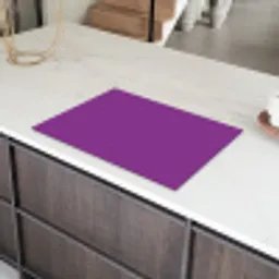 Paars - Kleuren - Effen Inductie beschermer vinyl 3mm klein 276 -sfeer8