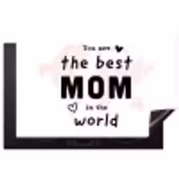 Quotes - You are the best mom in the world - Spreuken - Mama Inductie beschermer vinyl 3mm klein -3d