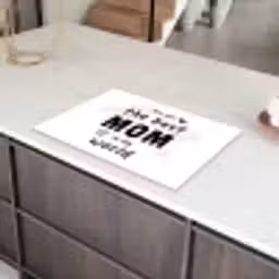 Quotes - You are the best mom in the world - Spreuken - Mama Inductie beschermer vinyl 3mm klein -sfeer8