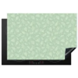 Verfrissende Groene Bladeren Inductie beschermer vinyl 3mm klein -3d