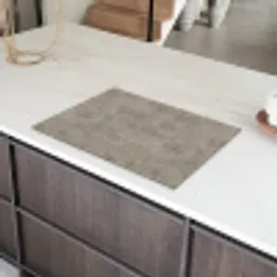 Retro - Beton - Patroon Inductie beschermer vinyl 3mm klein 276 -sfeer8