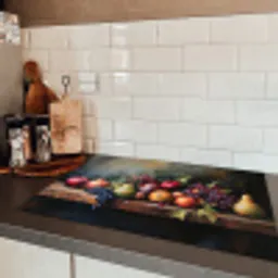Rustiek - Stilleven - Fruit Inductie beschermer vinyl 3mm klein -sfeer3